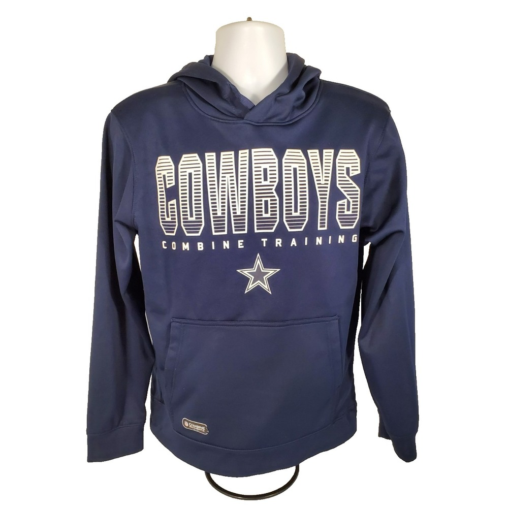 Dallas Cowboys Combine Training‎ Men's Medium Hoodie New Era NFL Team Apparel